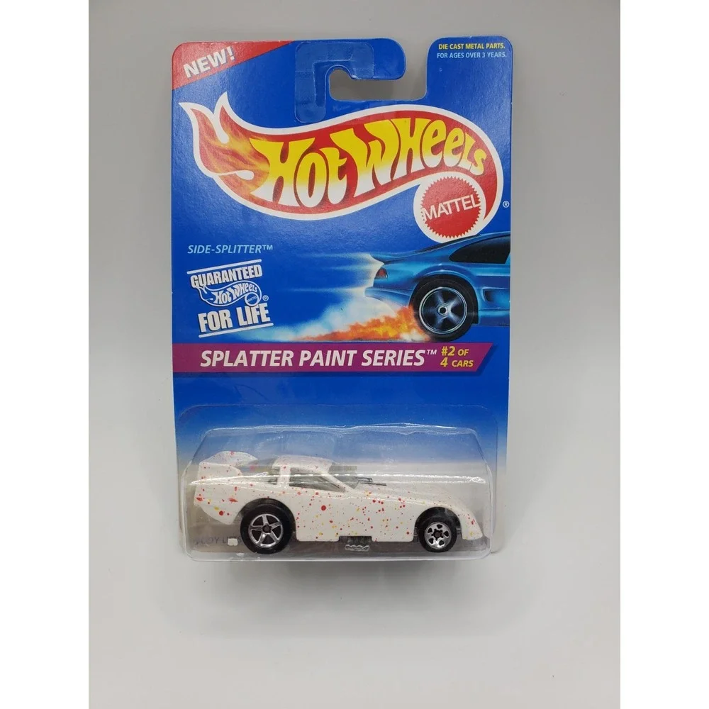 Mattel HOT WHEELS Die cast 15254 Splatter paint series Side splitter 1995 NEW